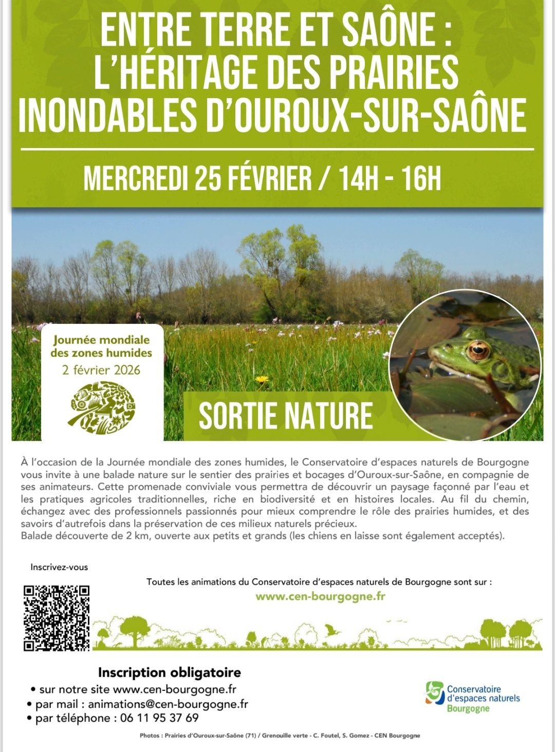 SORTIE PRAIRIES HUMIDES